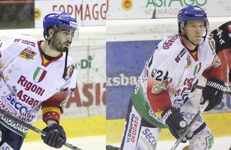 Prime conferme in difesa, Lutz e Casetti ancora ad Asiago!